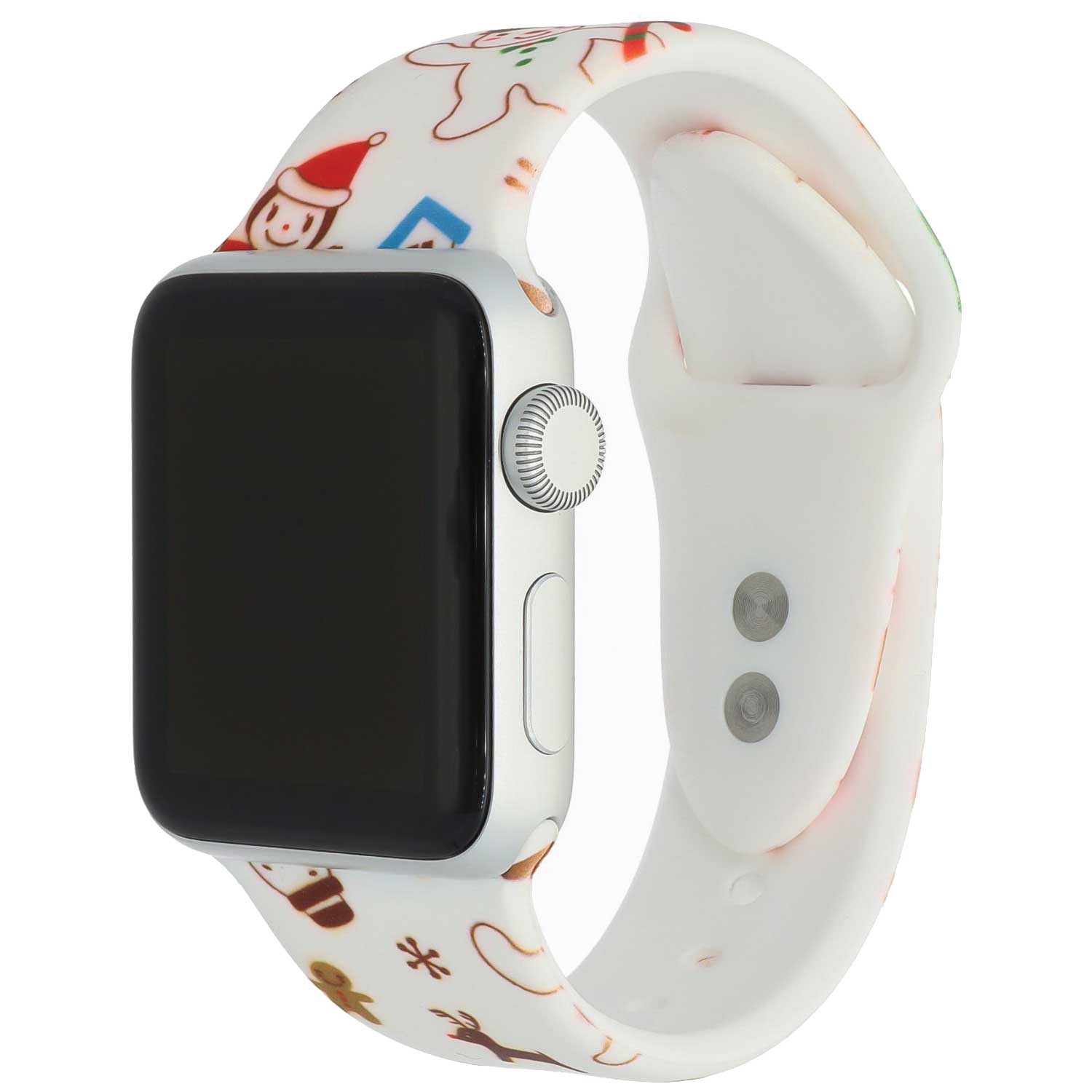 Apple-Watch-print-sport-band-kerst-sneeuwpop-wit-7440849726717-123watches-hoofdfoto