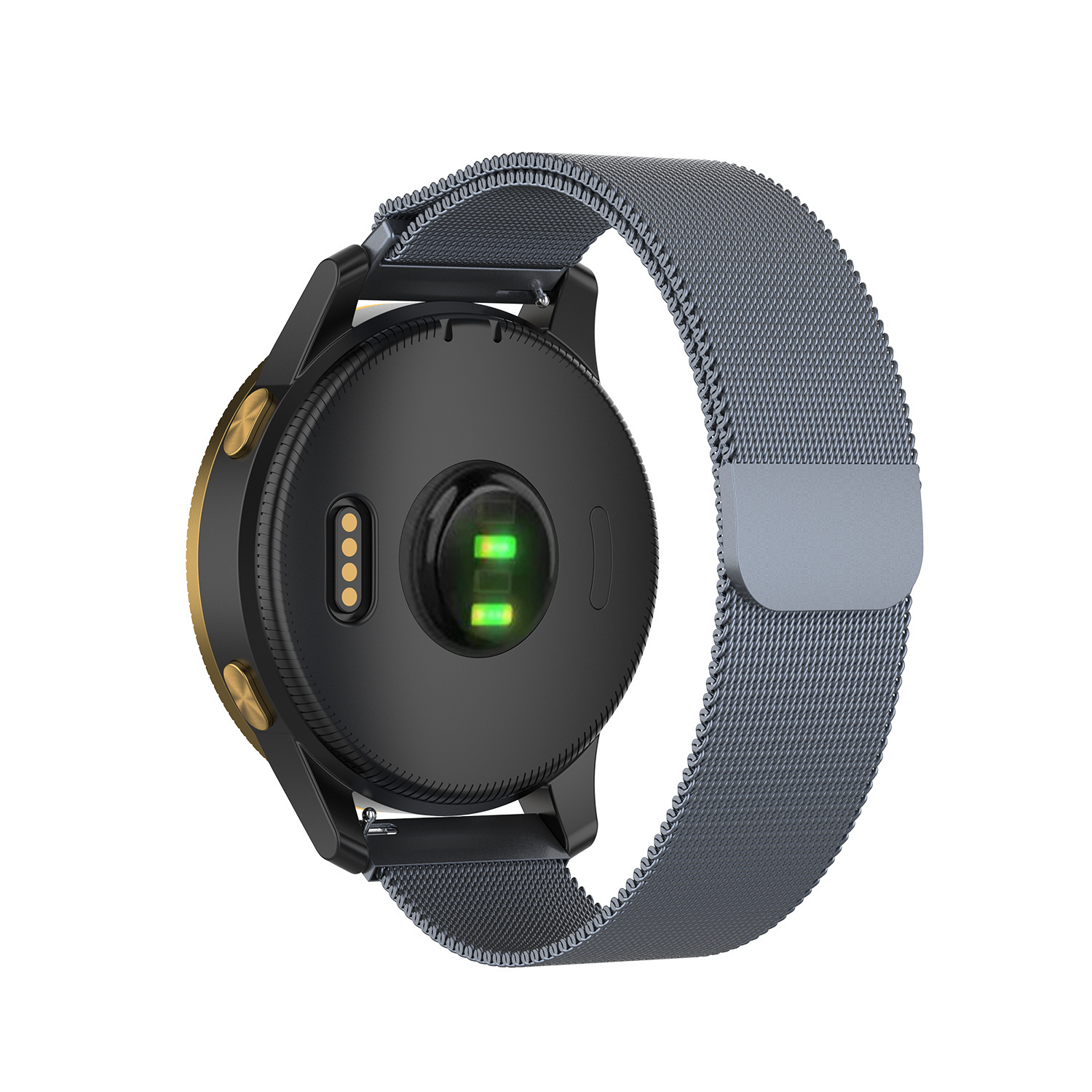 Polar Vantage M / Grit X milanese band - space gray