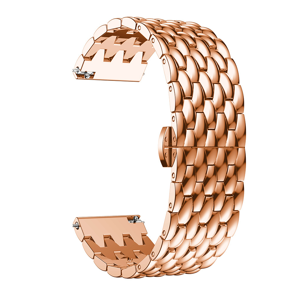 Garmin Vivoactive draak stalen schakel band - rose goud