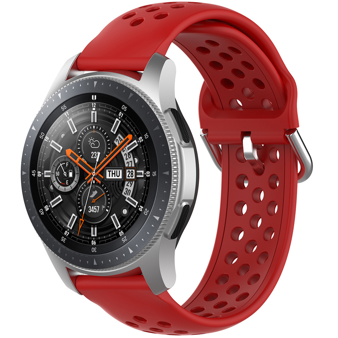 Polar Ignite sport dubbel gesp band - rood