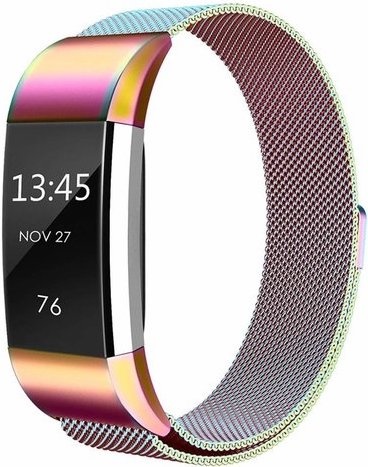 Fitbit Charge 2 milanese band - colorful