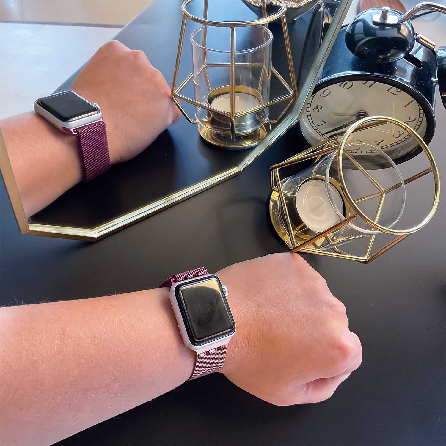 Apple-Watch-milanese-band-rose-rood-paars-7440849910925-123watches-sfeer
