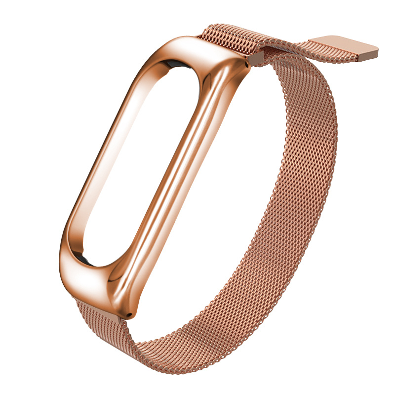 Xiaomi Mi 3/4/5/6 milanese band - rose goud