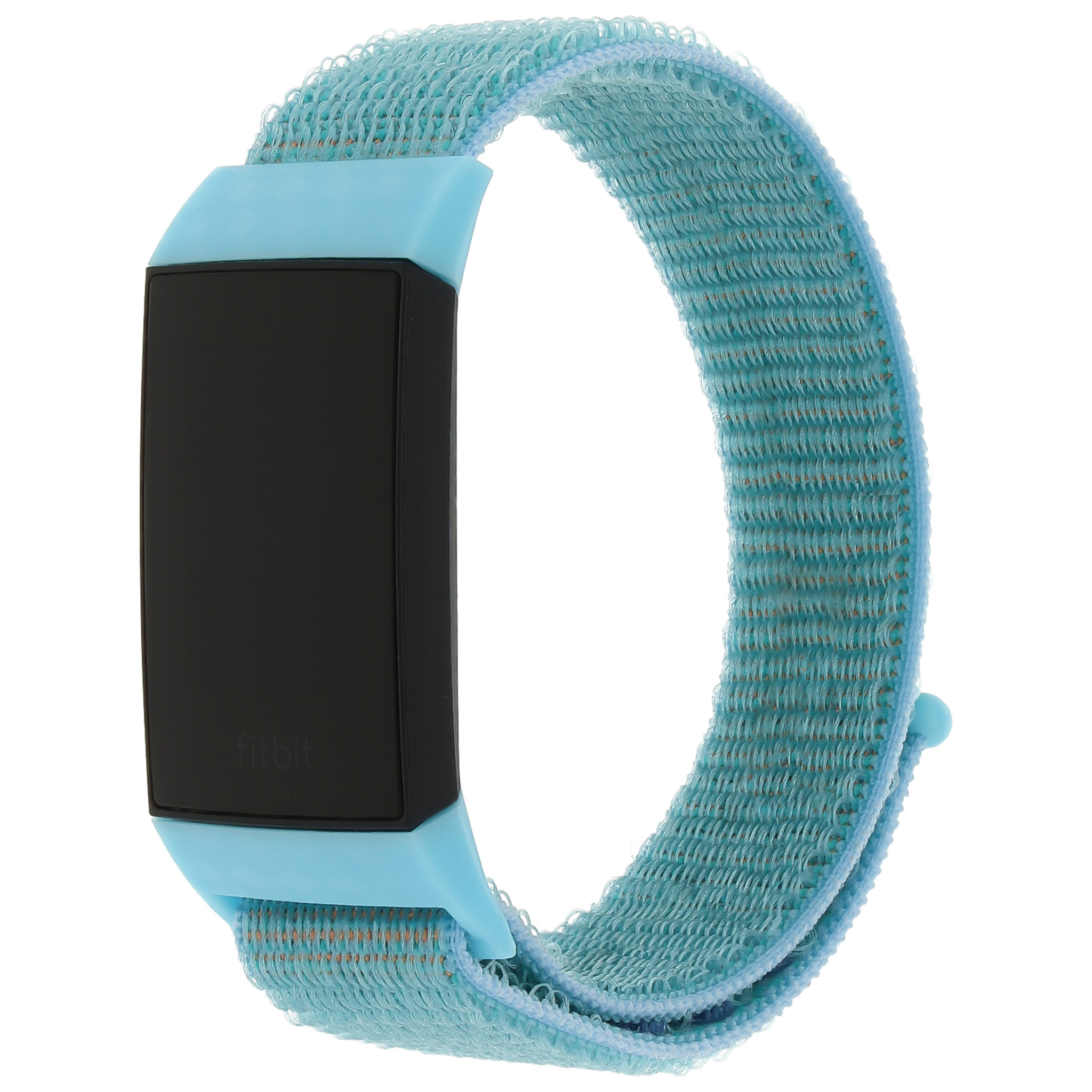 Fitbit Charge 3 & 4 nylon band - blauw meer