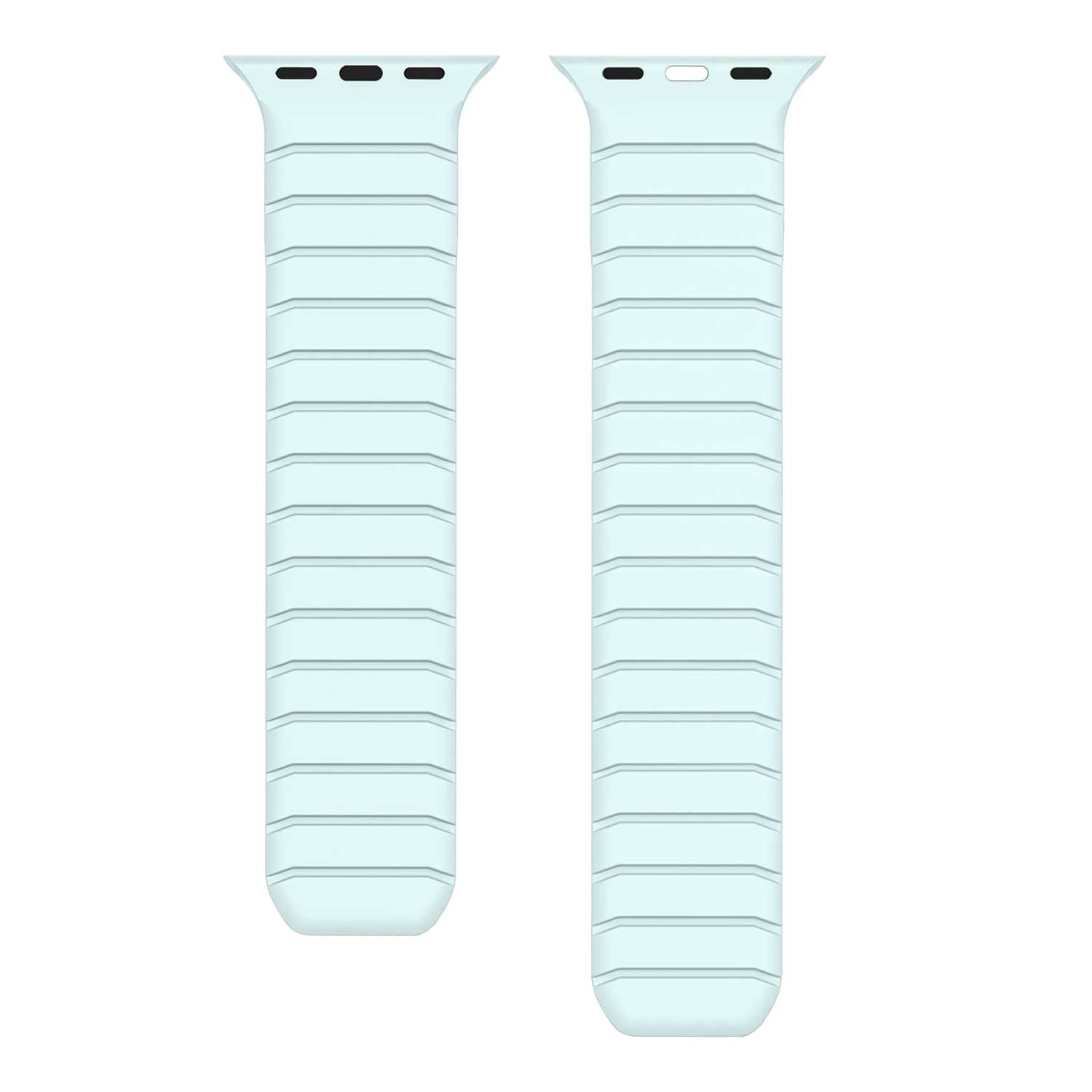 Apple Watch band Vetra – siliconen – lichtblauw