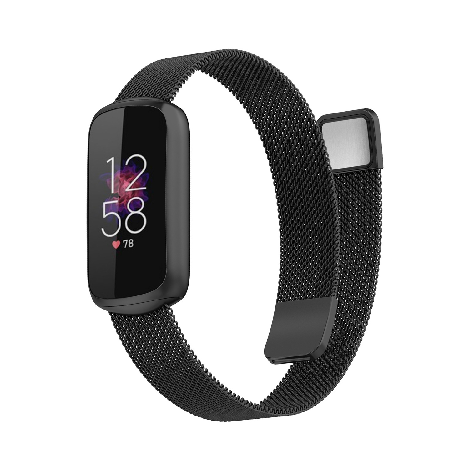 Fitbit Luxe milanese band - zwart