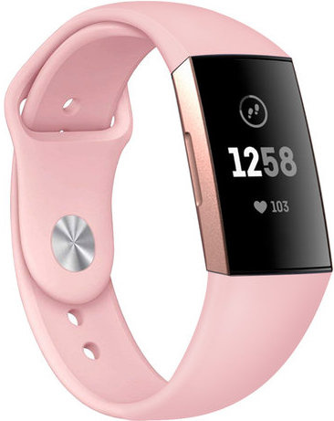 Fitbit Charge 3 & 4 sport band - roze
