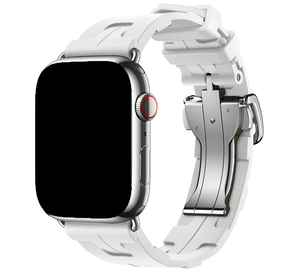 Apple Watch sport Hermès kilim single tour - wit