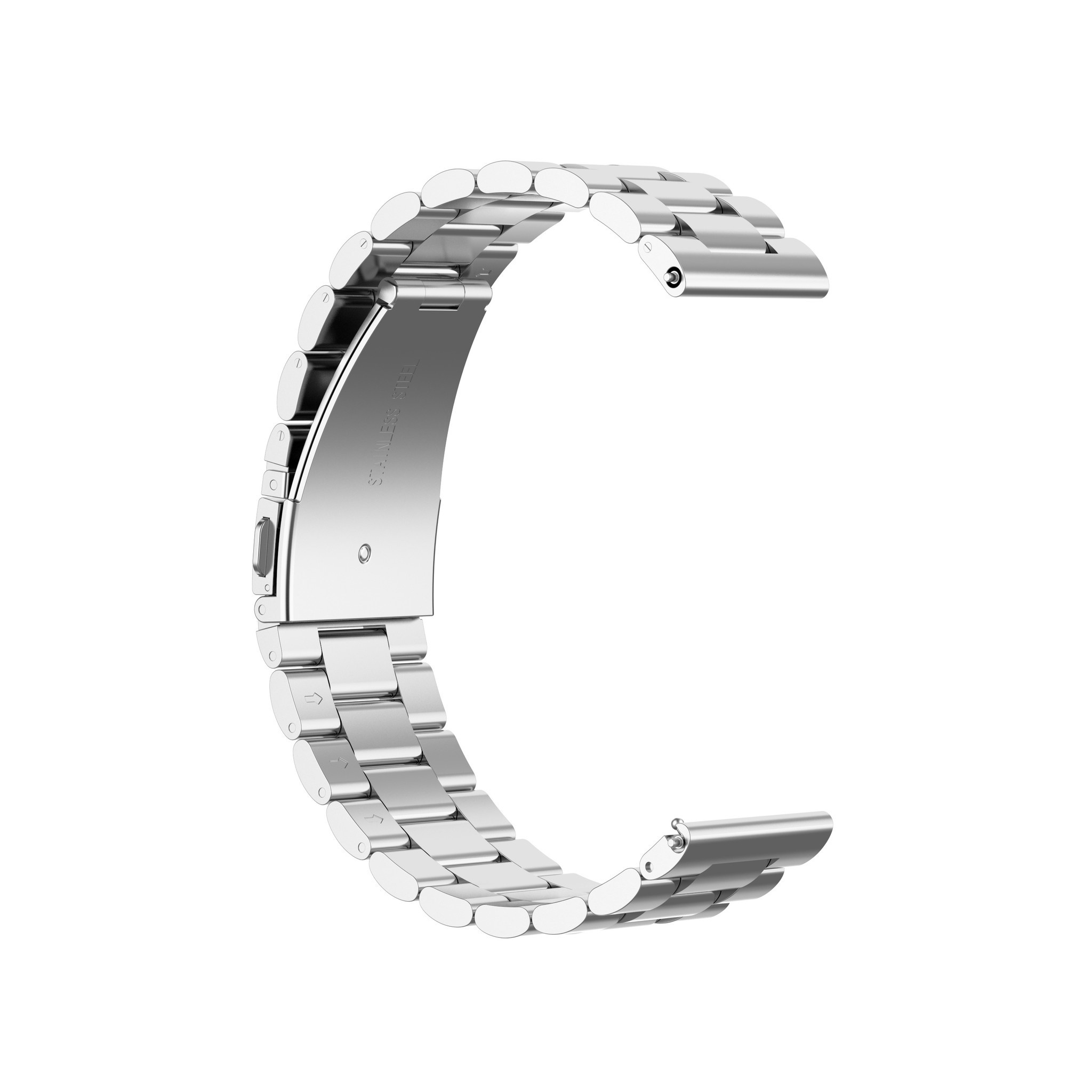 Polar Vantage M / Grit X kralen stalen schakel band - zilver