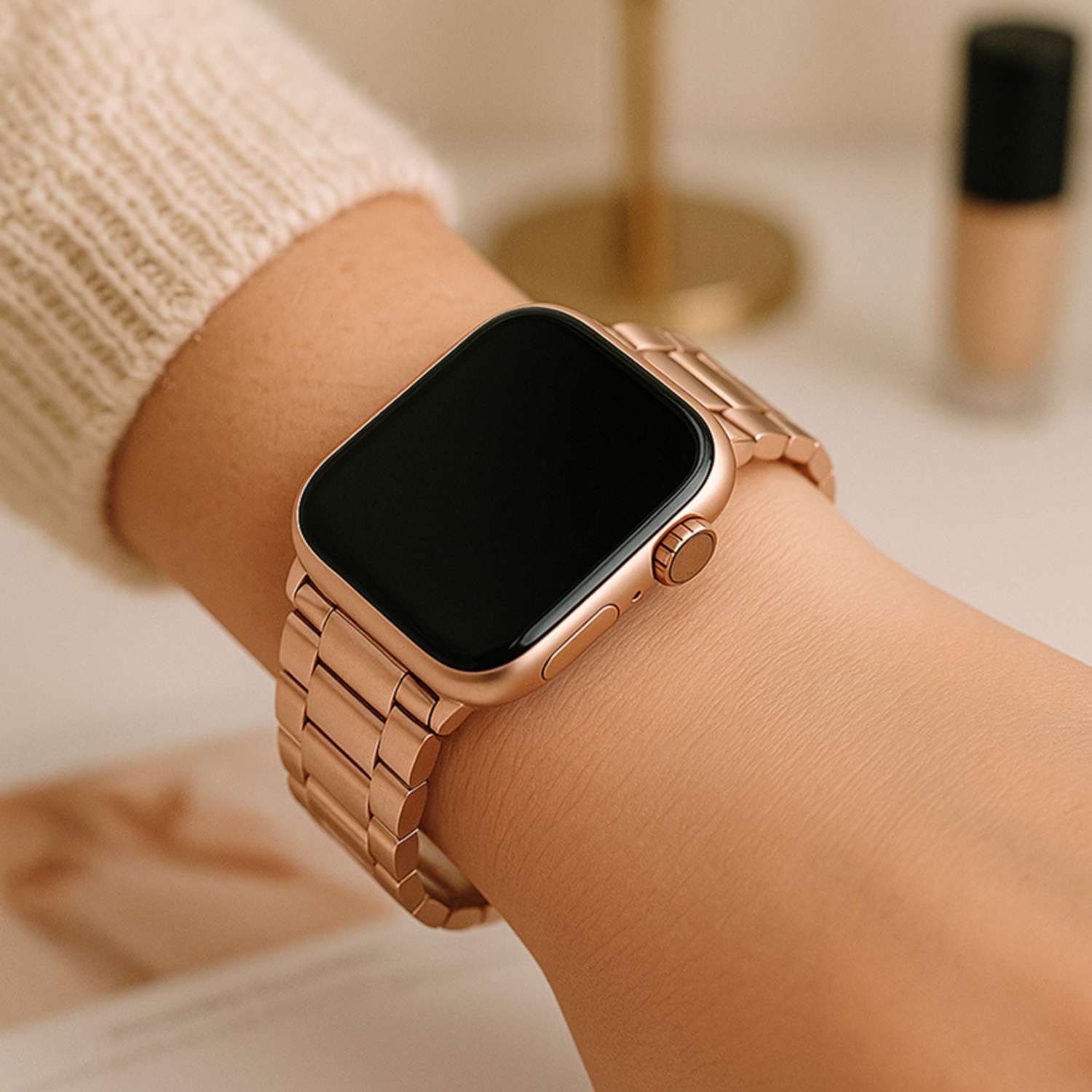 Apple-Watch-kralen-stalen-schakel-band-rose-goud-7440849326337-123watches-sfeer2