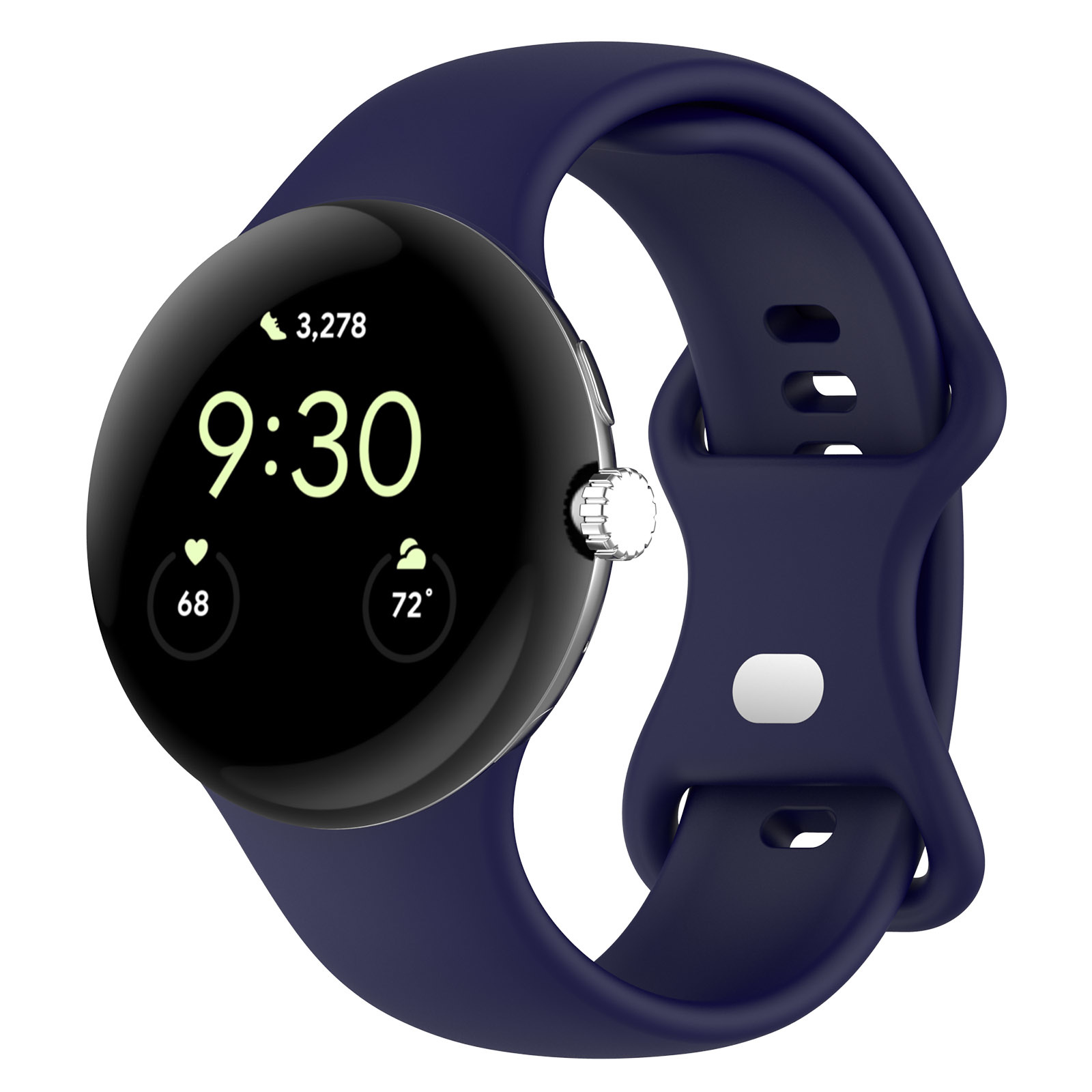 Google Pixel Watch sport band - donkerblauw