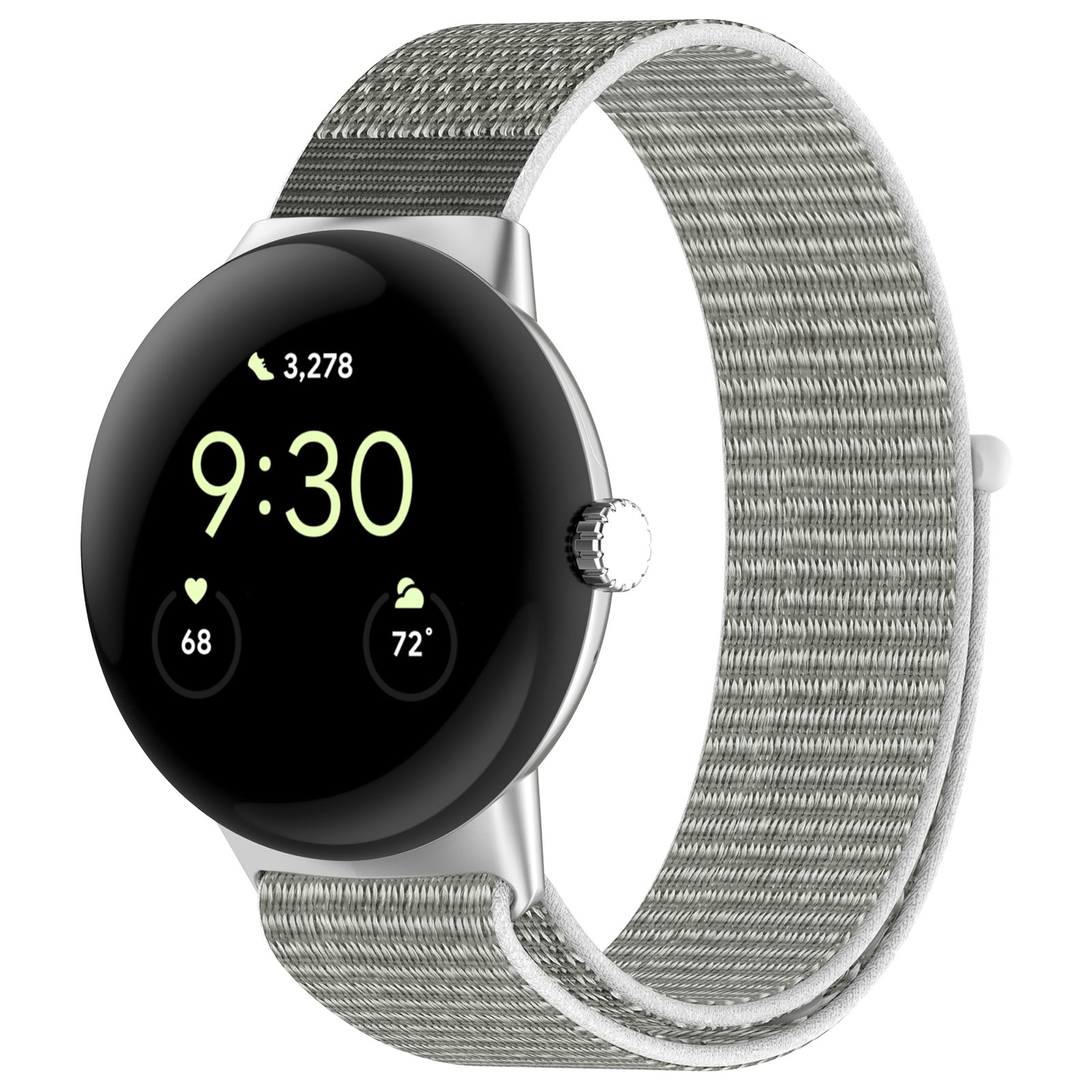 Google Pixel Watch nylon sport loop band - zeeschelp