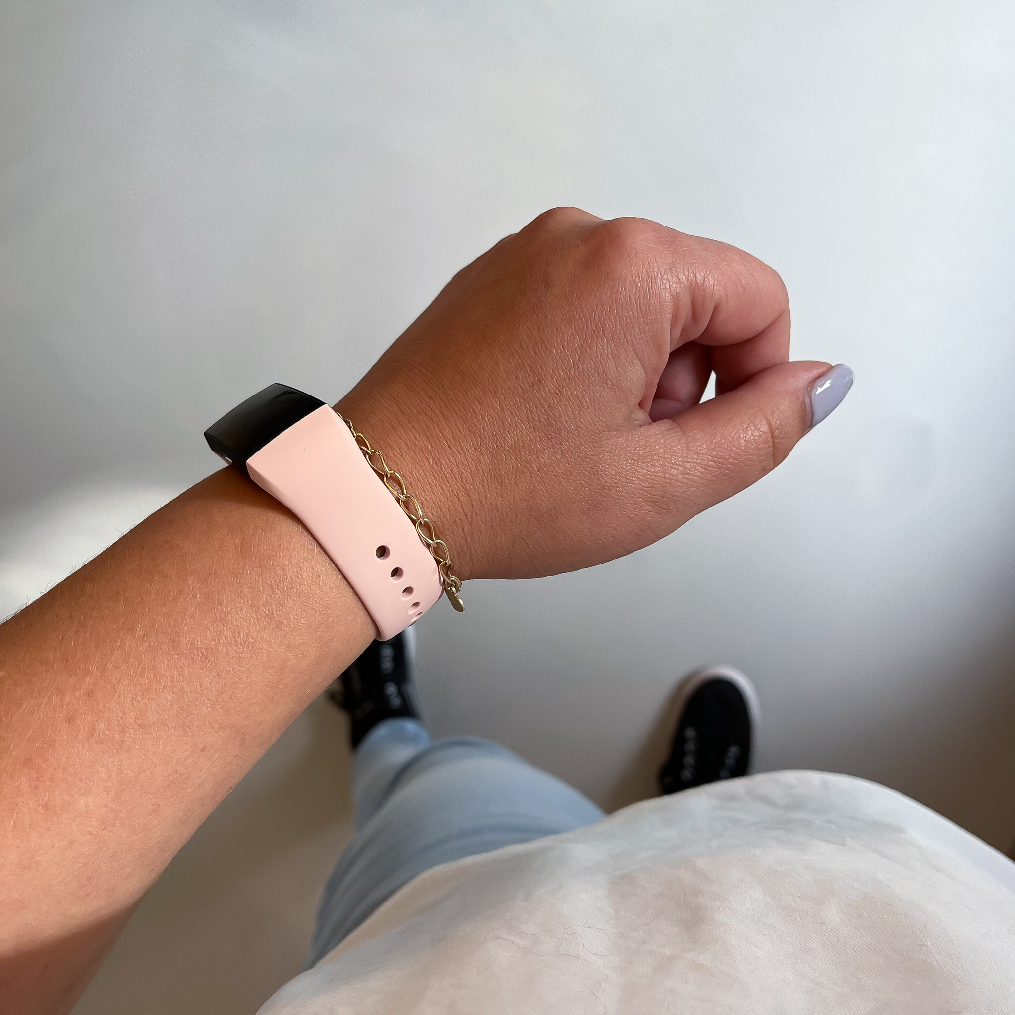Fitbit Charge 3 & 4 sport band - pink sand