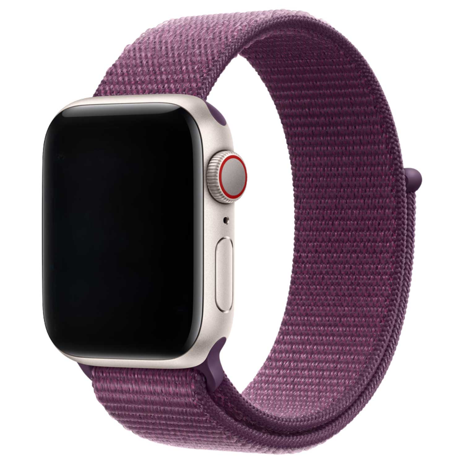 Apple-Watch-nylon-geweven-sport-band-pruimpaars-7440850358358-123watches-hoofdfoto