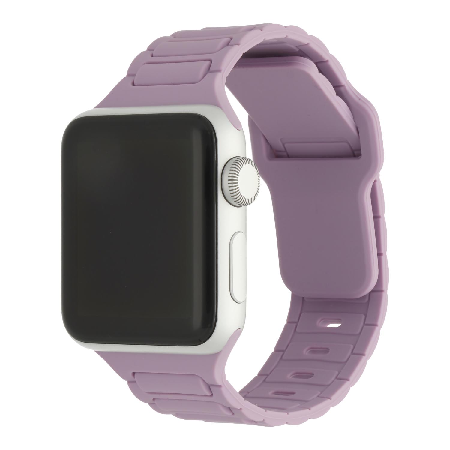 Apple Watch band Raveo – siliconen – paars