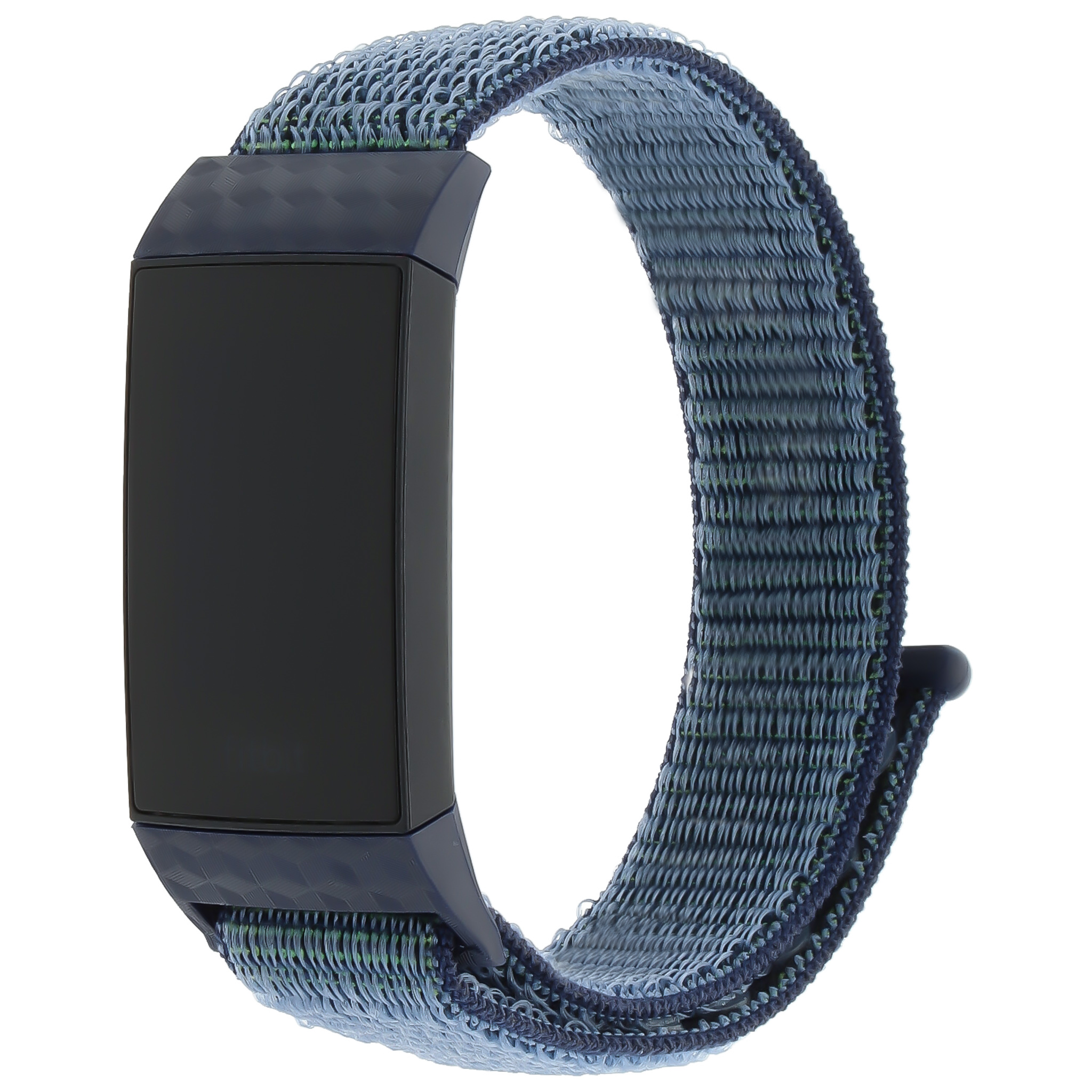 Fitbit Charge 3 & 4 nylon band - middernacht mist