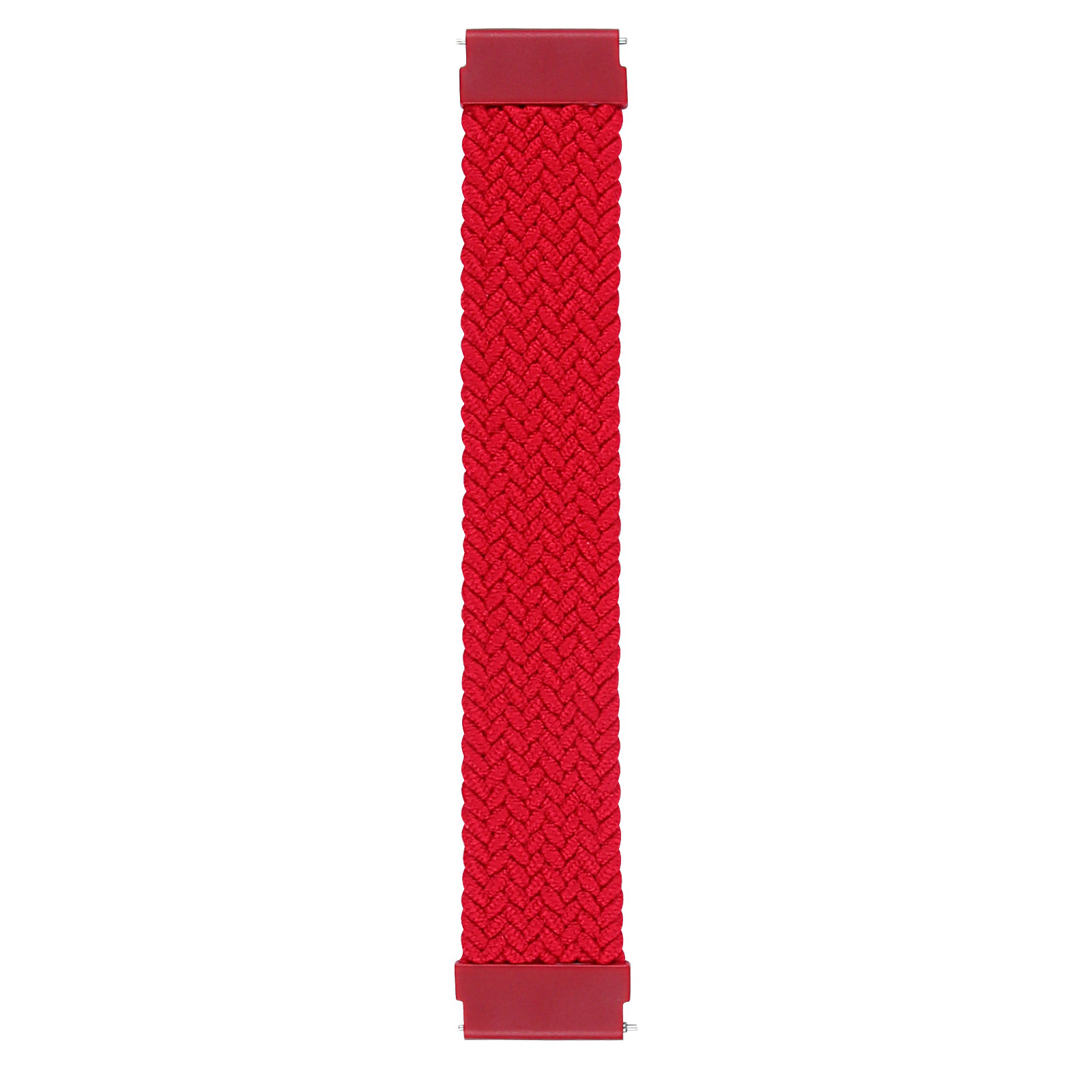 Garmin Vivoactive / Vivomove nylon gevlochten solo band - rood