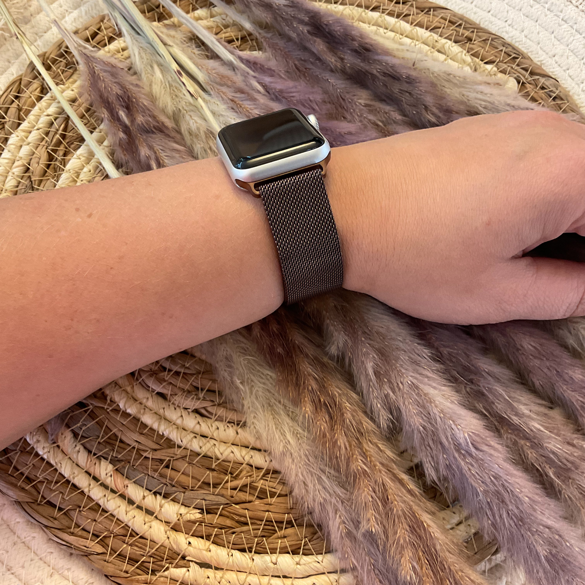 Apple Watch milanese band - bruin