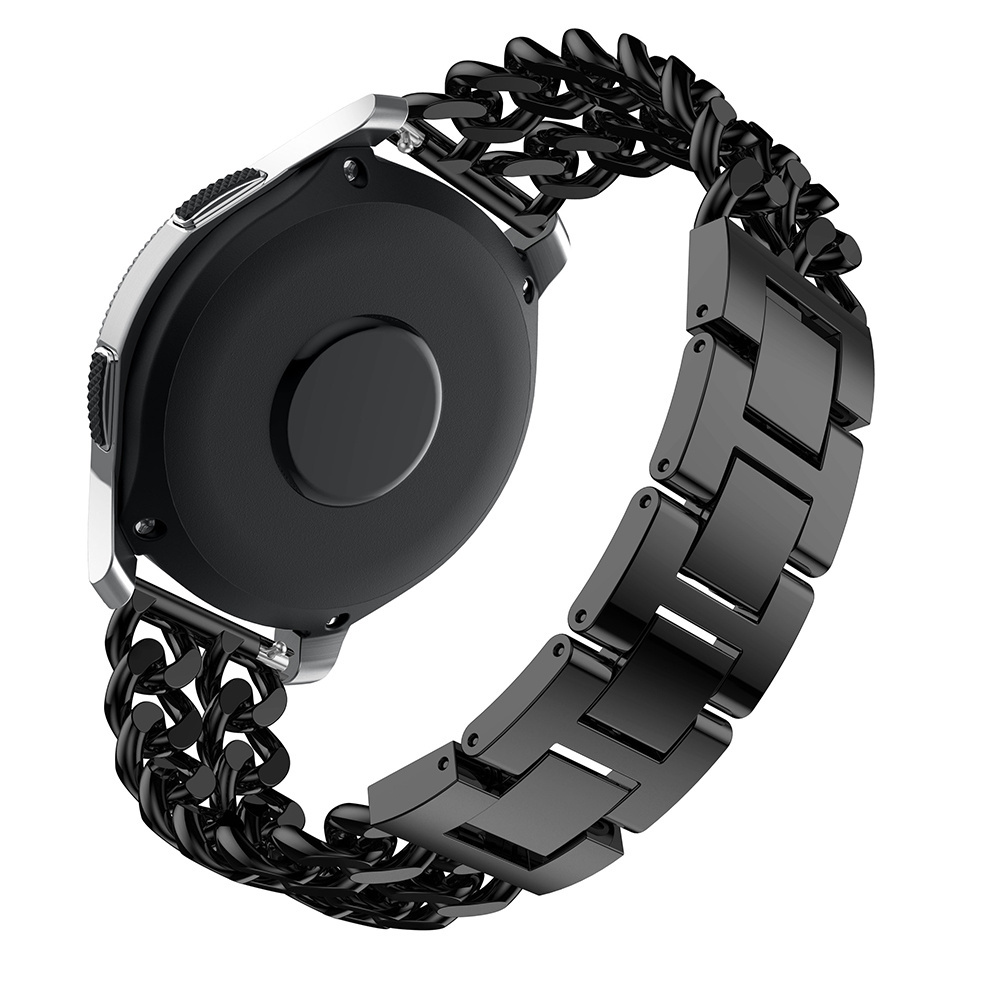 Huawei GT cowboy stalen schakel band - zwart