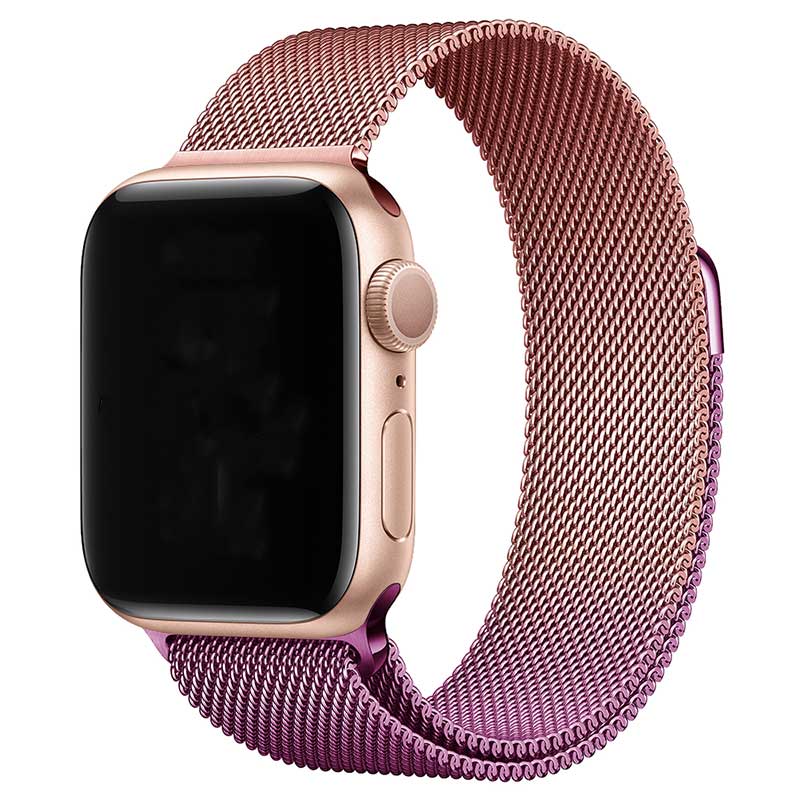 Apple-Watch-milanese-band-rose-rood-paars-7440849910925-123watches-hoofdfoto