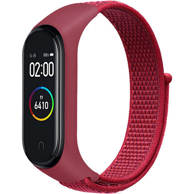 Xiaomi Mi 3/4/5/6 nylon sport loop band - rood
