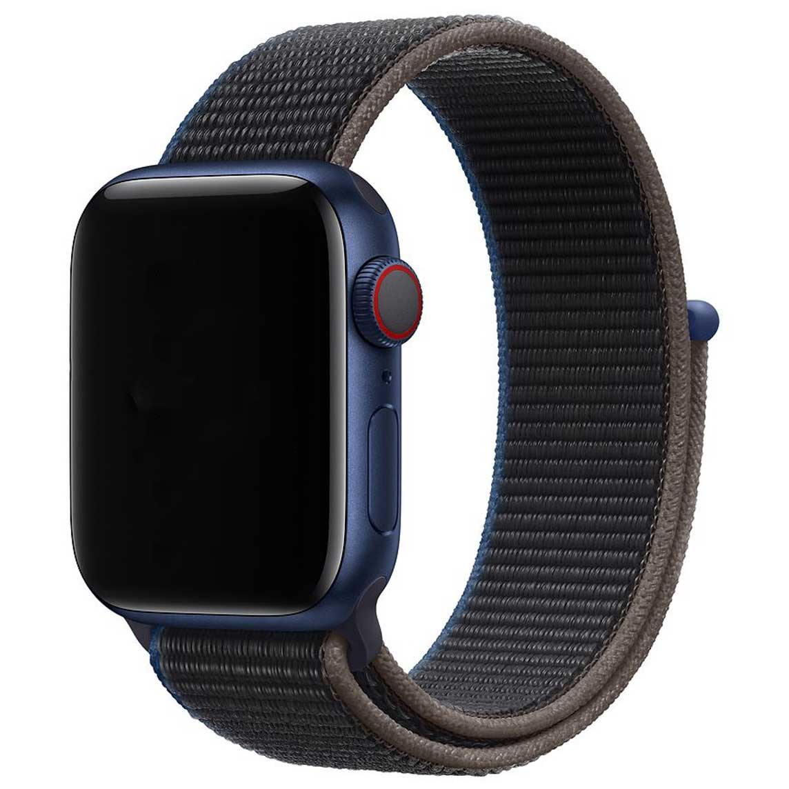 Apple-Watch-nylon-geweven-sport-band-houtskool-7440849911915-123watches-hoofdfoto