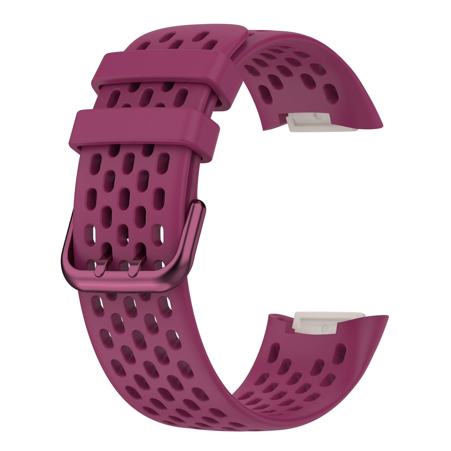 Fitbit Charge 5 sport point band - wijnrood