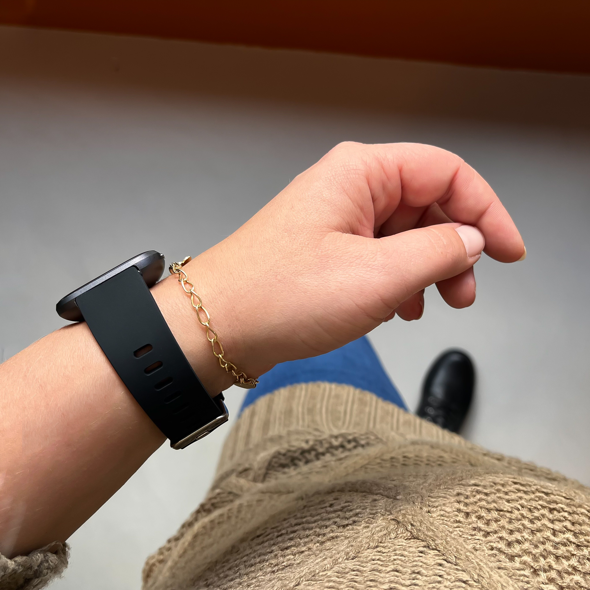 Fitbit Versa sport band - zwart