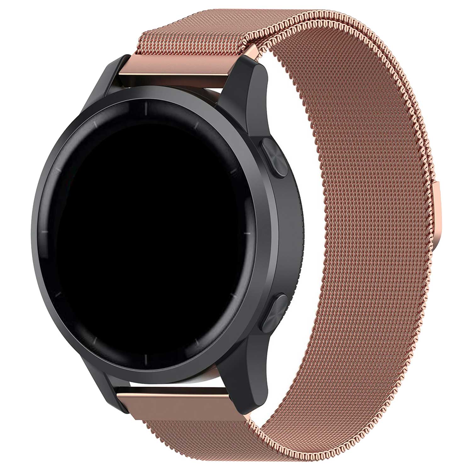 Samsung Galaxy Watch 7 magnetische milanese band - rose roze
