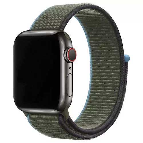 Apple-Watch-nylon-sport-loop-band-inverness-groen-7440849911991-123watches-hoofdfoto