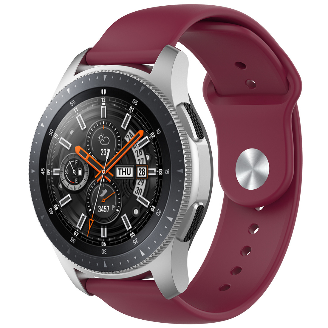 Huawei Watch GT siliconen sport band - wijn rood