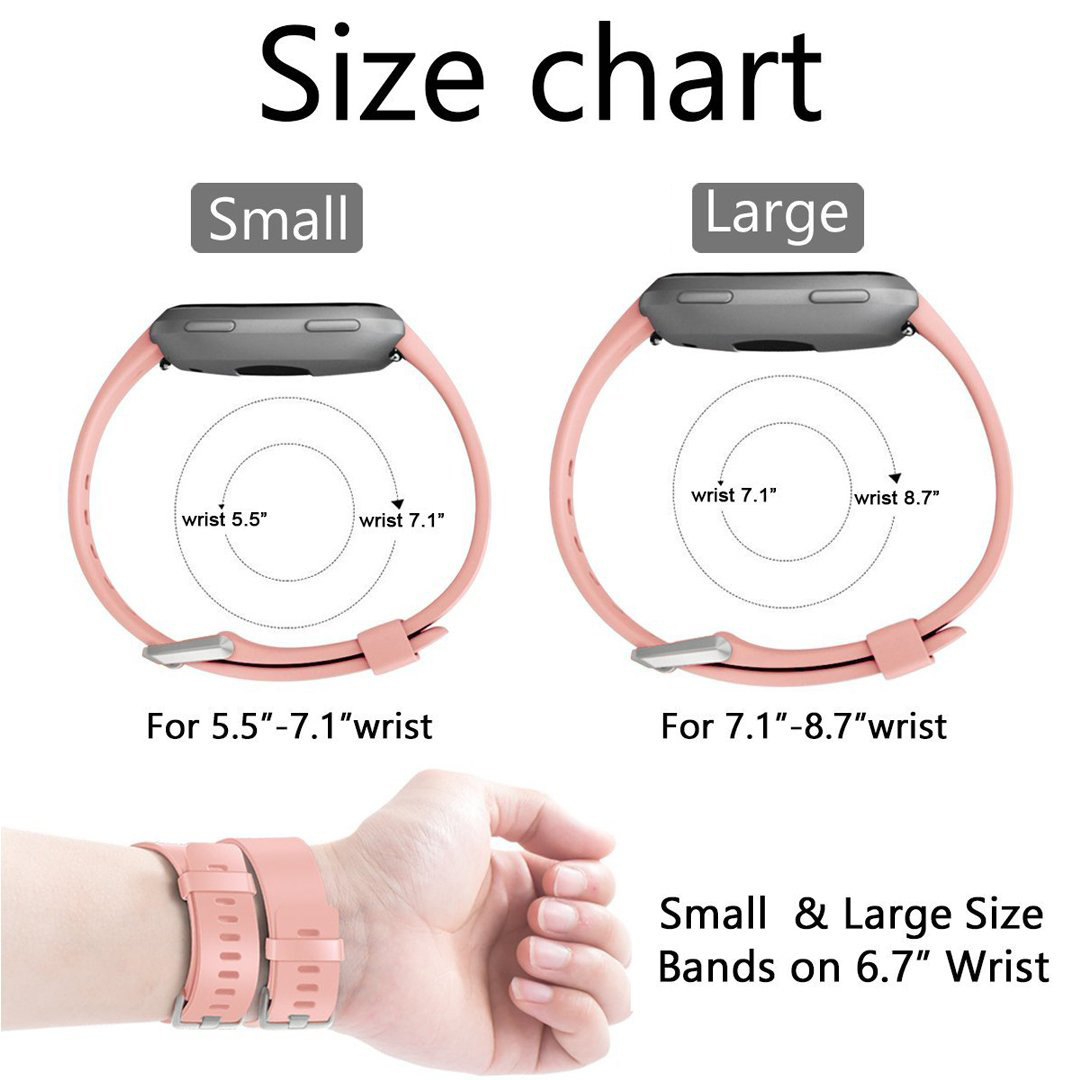Fitbit Versa sport band - roze