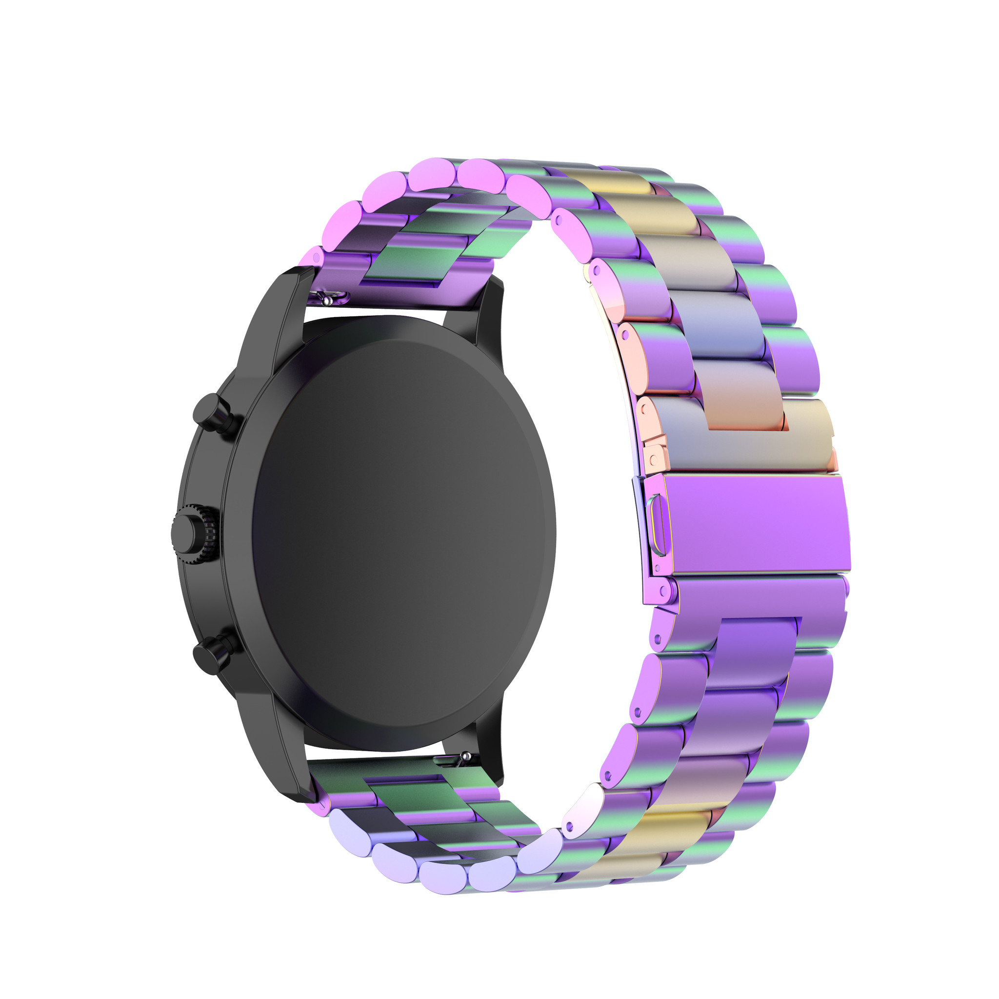 Garmin Vivoactive / Vivomove kralen stalen schakel band - kleurrijk