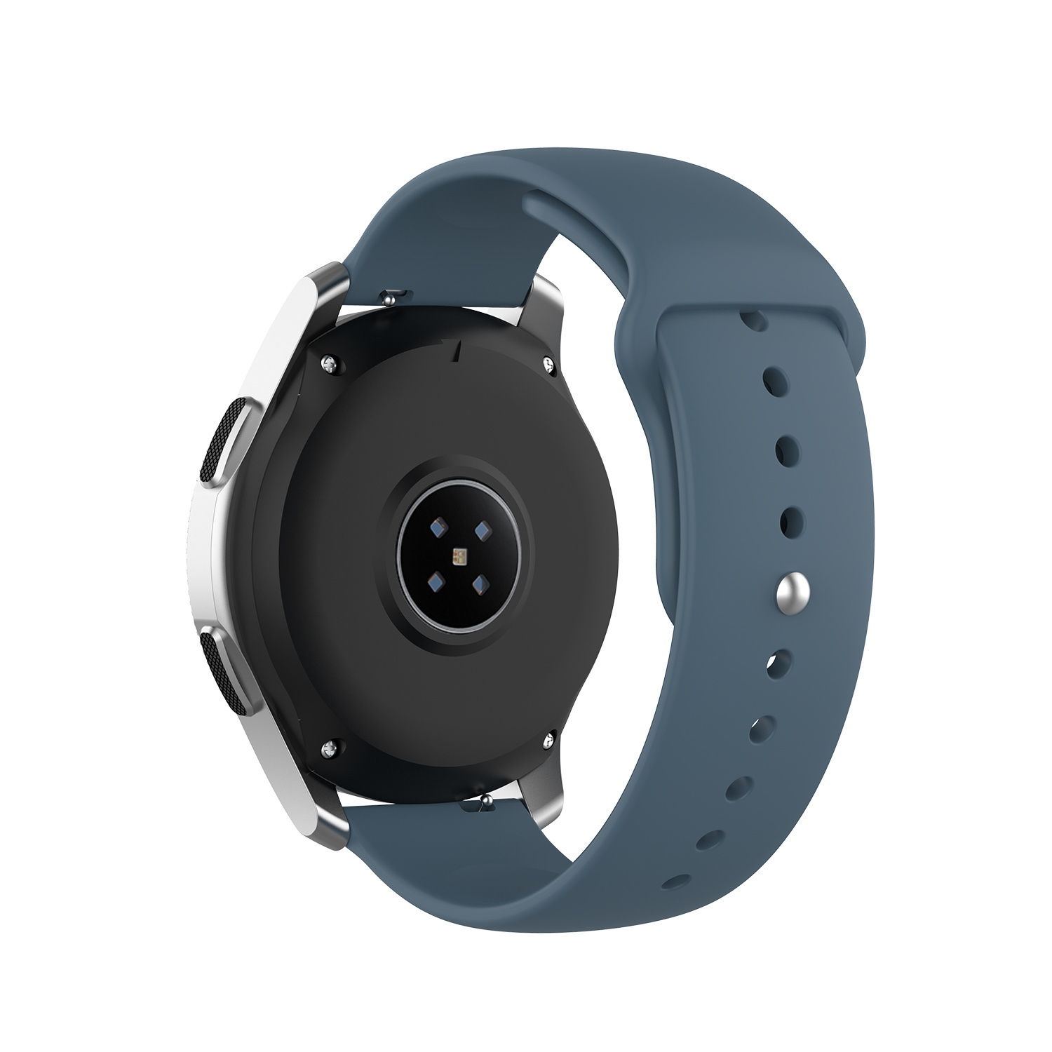 Samsung Galaxy Watch siliconen sport band - leisteen