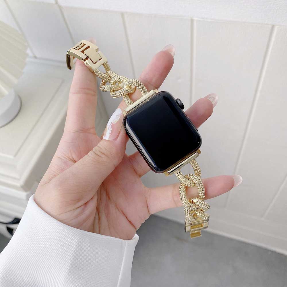 Apple-Watch-stalen-schakel-Chain-band-zwart-7440850340353-123watches-sfeer2