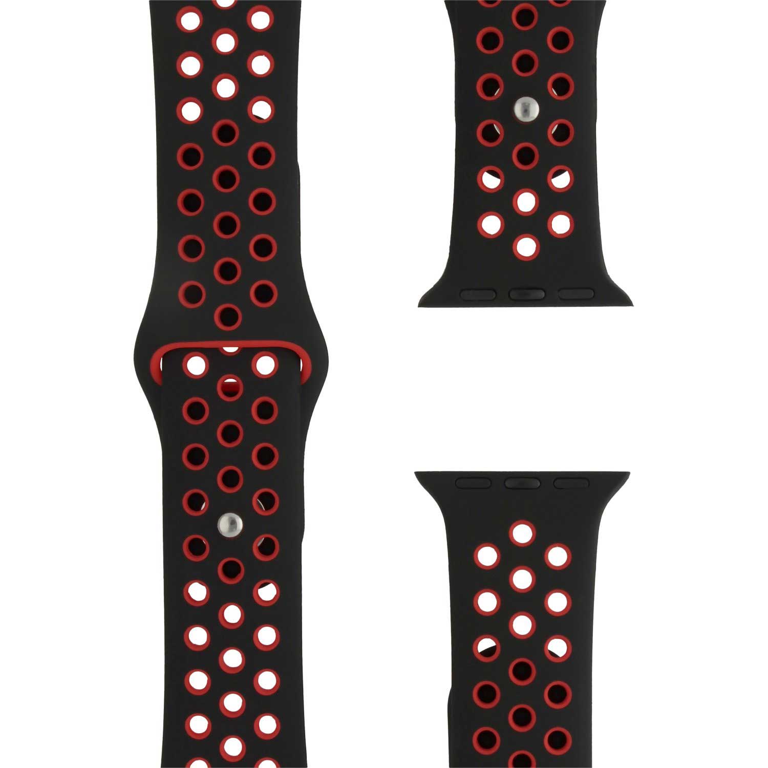 Apple-Watch-dubbel-sport-band-zwart-rood-7440849983936-123watches-foto2
