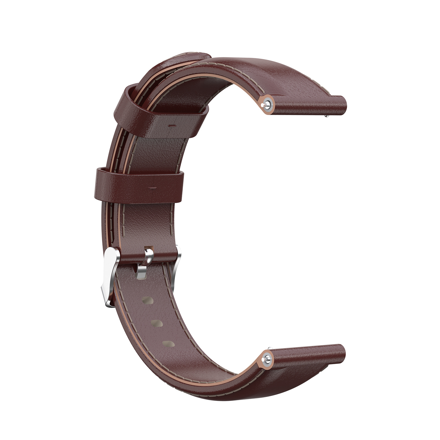 Garmin Vivoactive / Vivomove leren band - lichtbruin