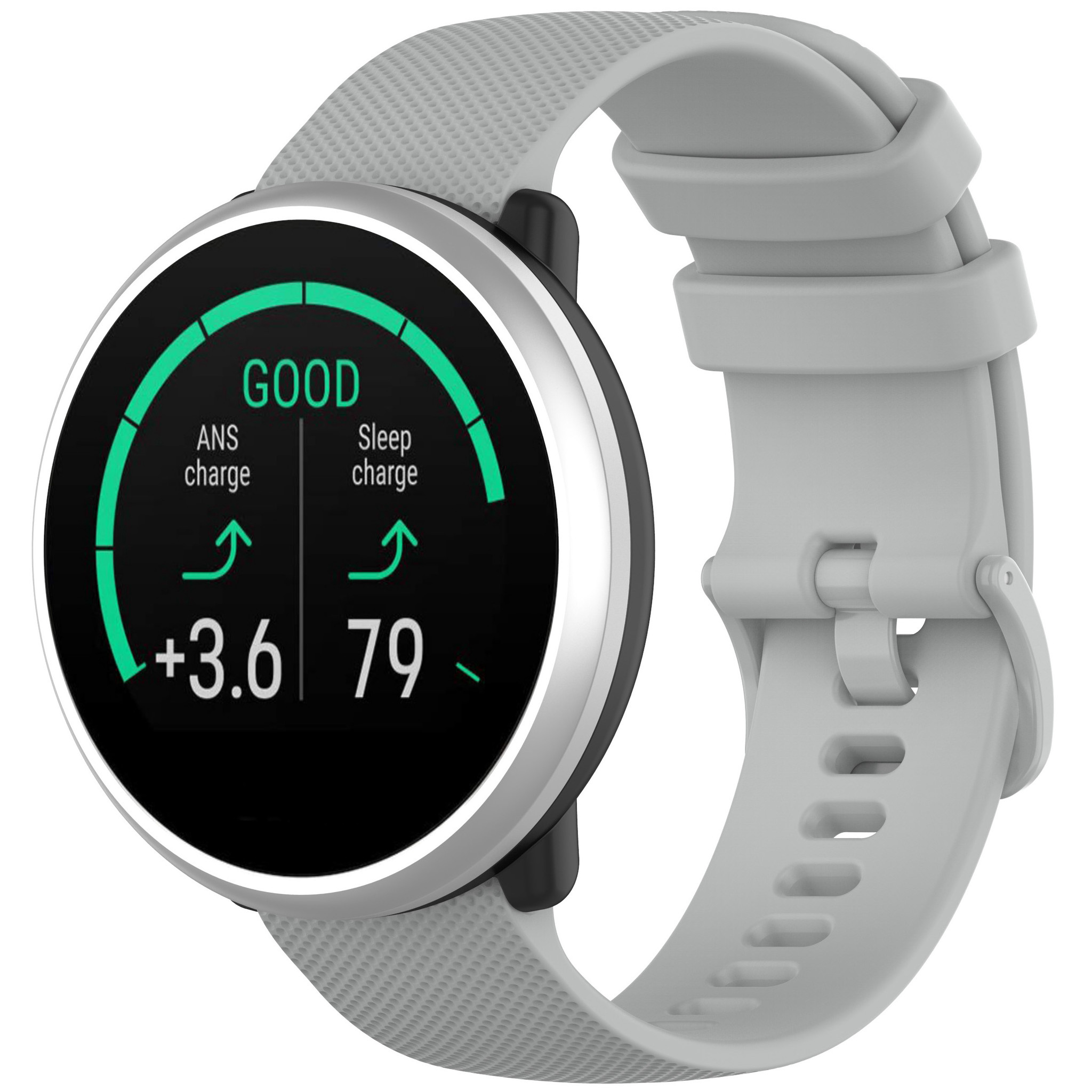 Polar Ignite sport gesp band - grijs