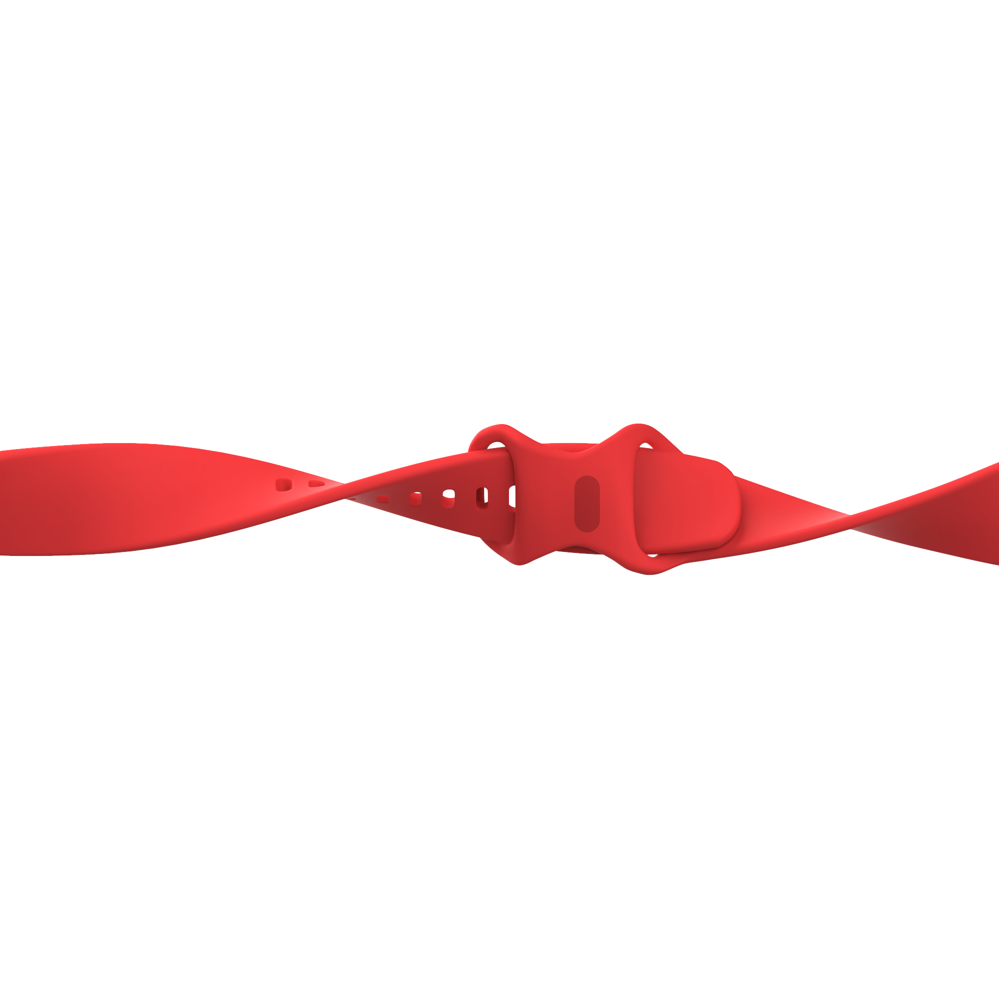 Fitbit Versa 3 / Sense sport band - rood