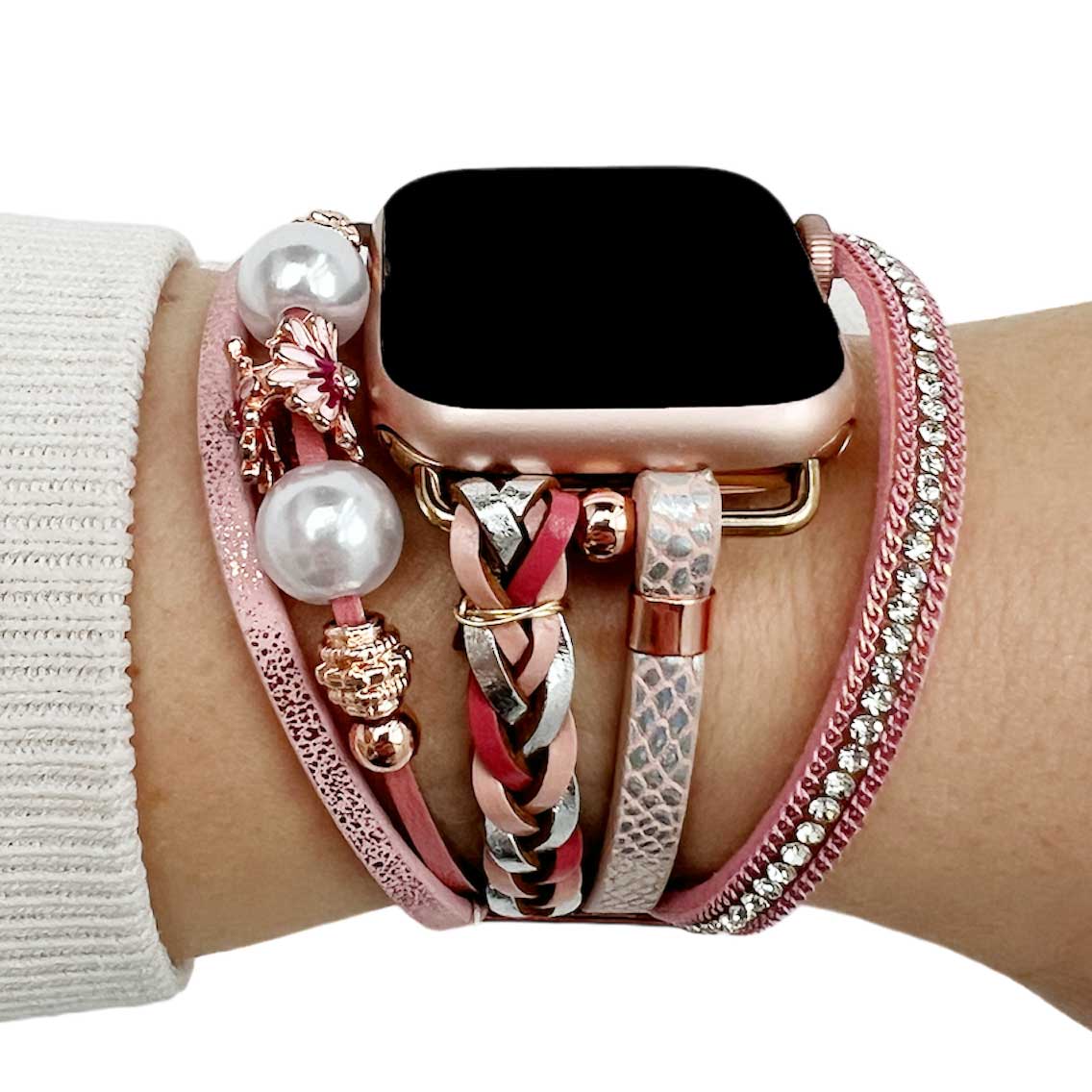 Apple-Watch-sieraden-band-Liz-roze-7440850179113-123watches-hoofdfoto