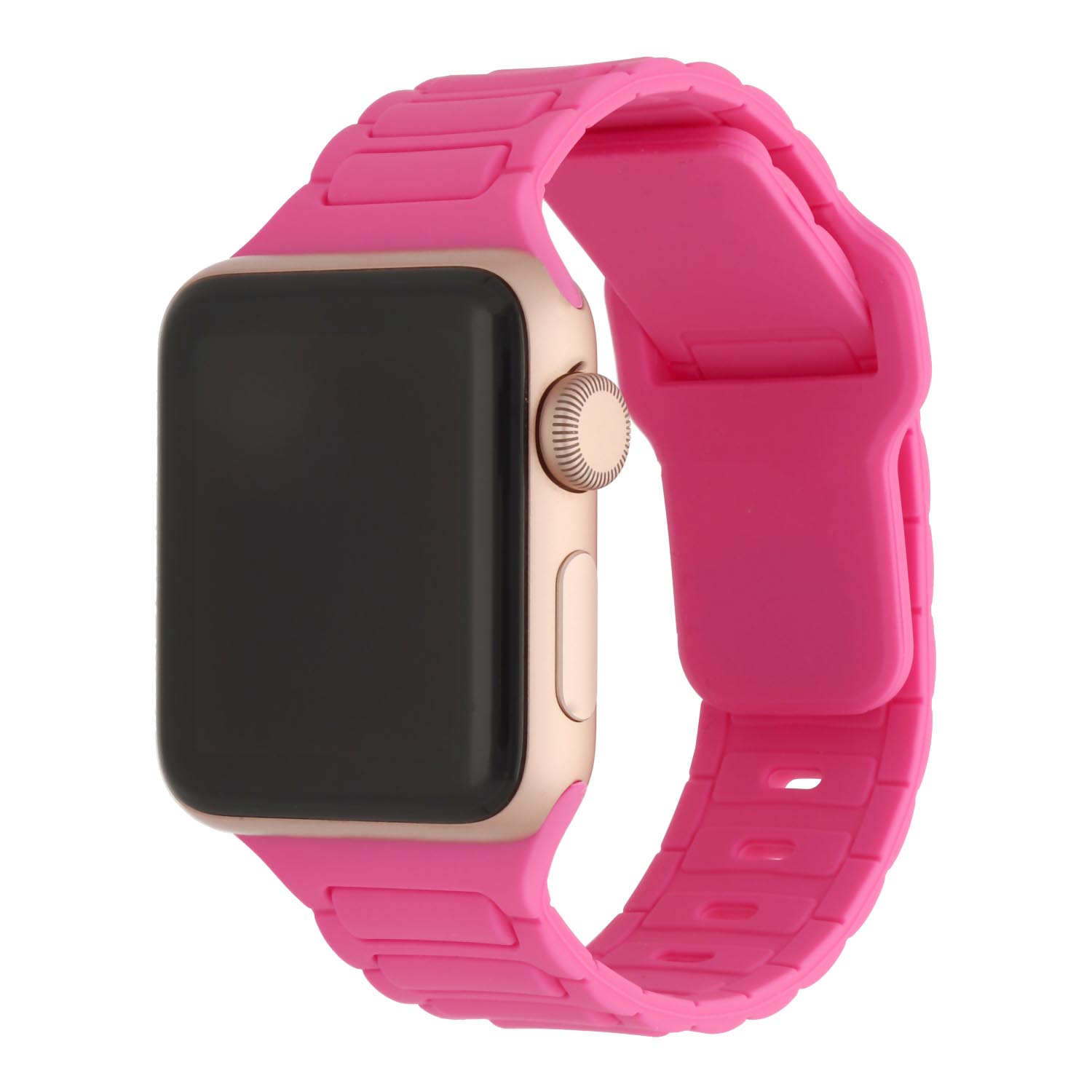 Apple Watch band Raveo – siliconen – roze