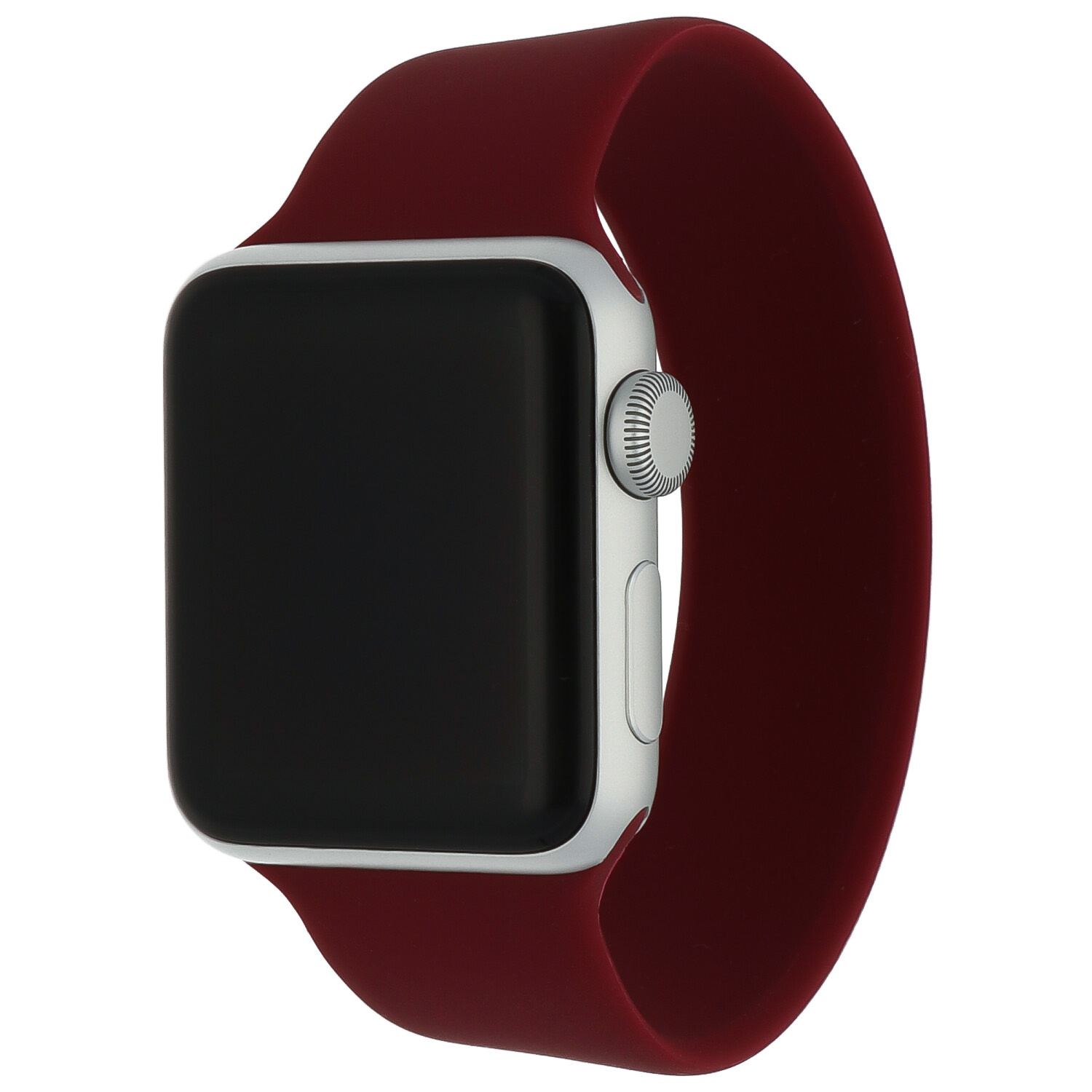 Apple Watch sport solo loop band - wijnrood