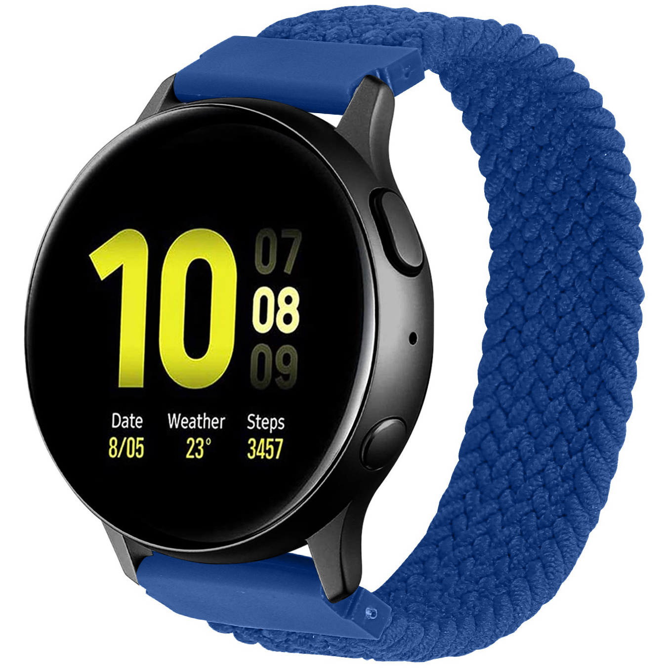 Huawei Watch GT nylon gevlochten solo band - atlantische blauw