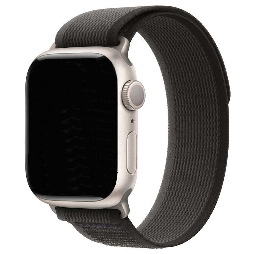 Apple-Watch-nylon-trail-band-zwart-grijs-7440850088002-123watches-hoofdfoto