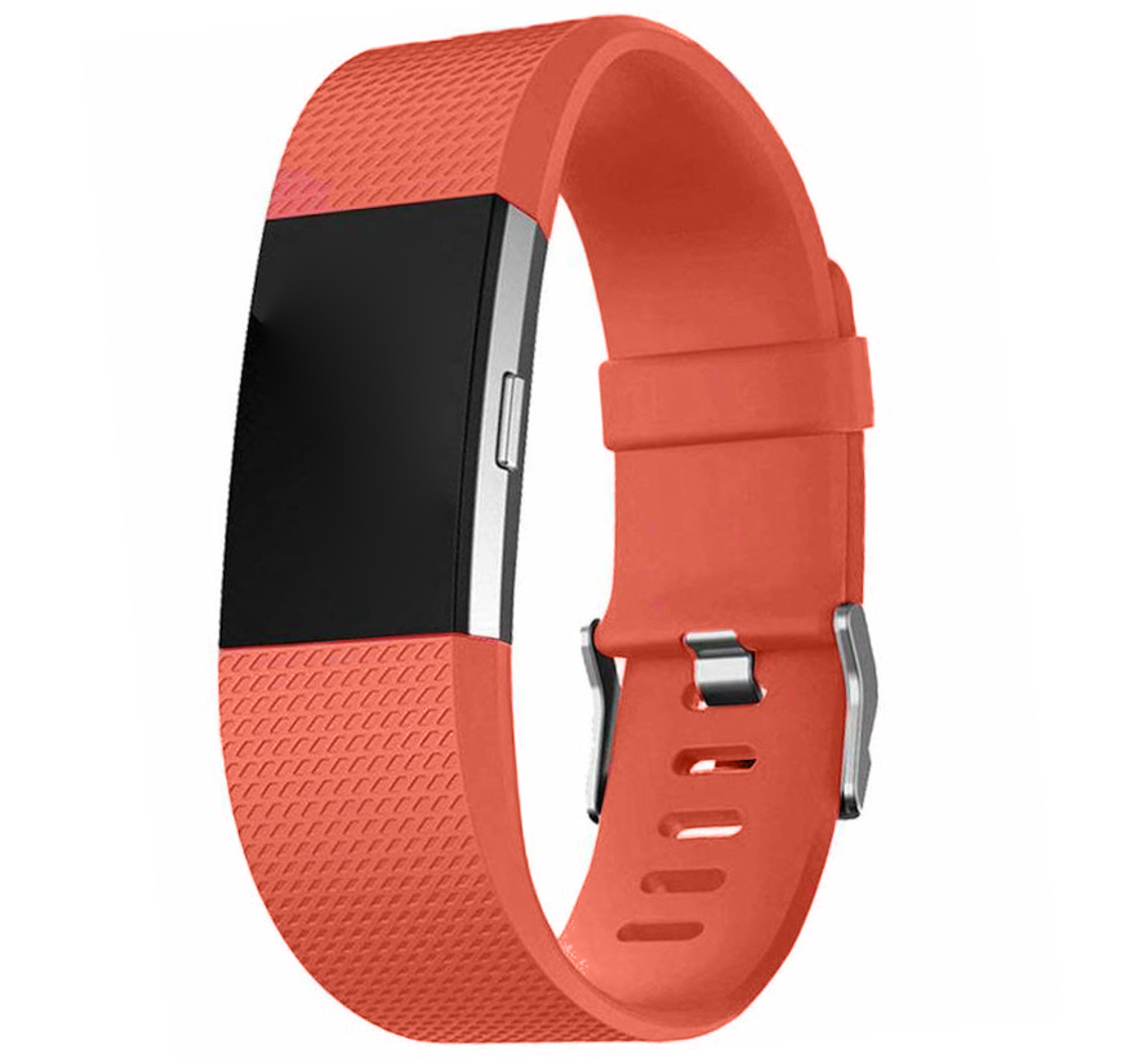 Fitbit Charge 2 sport band - rood oranje
