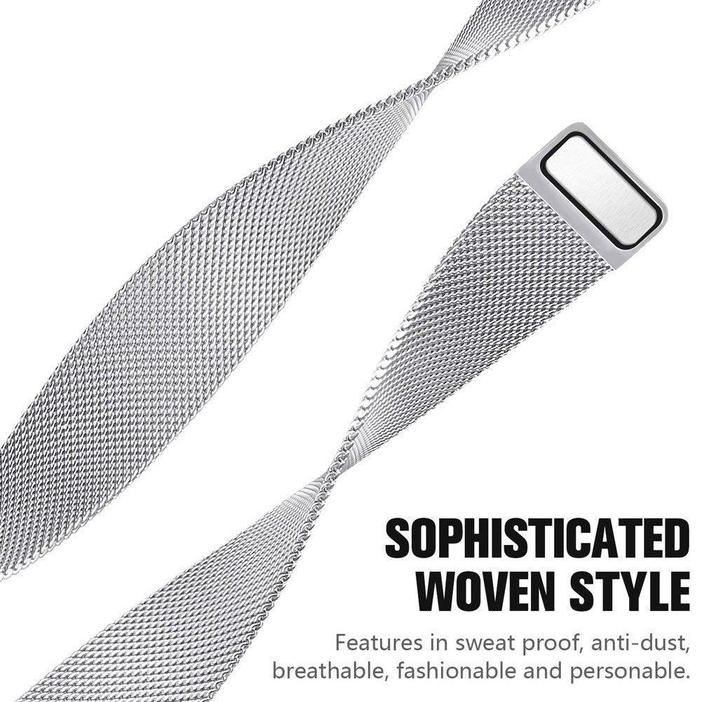 Fitbit Charge 3 & 4 milanese band - zilver