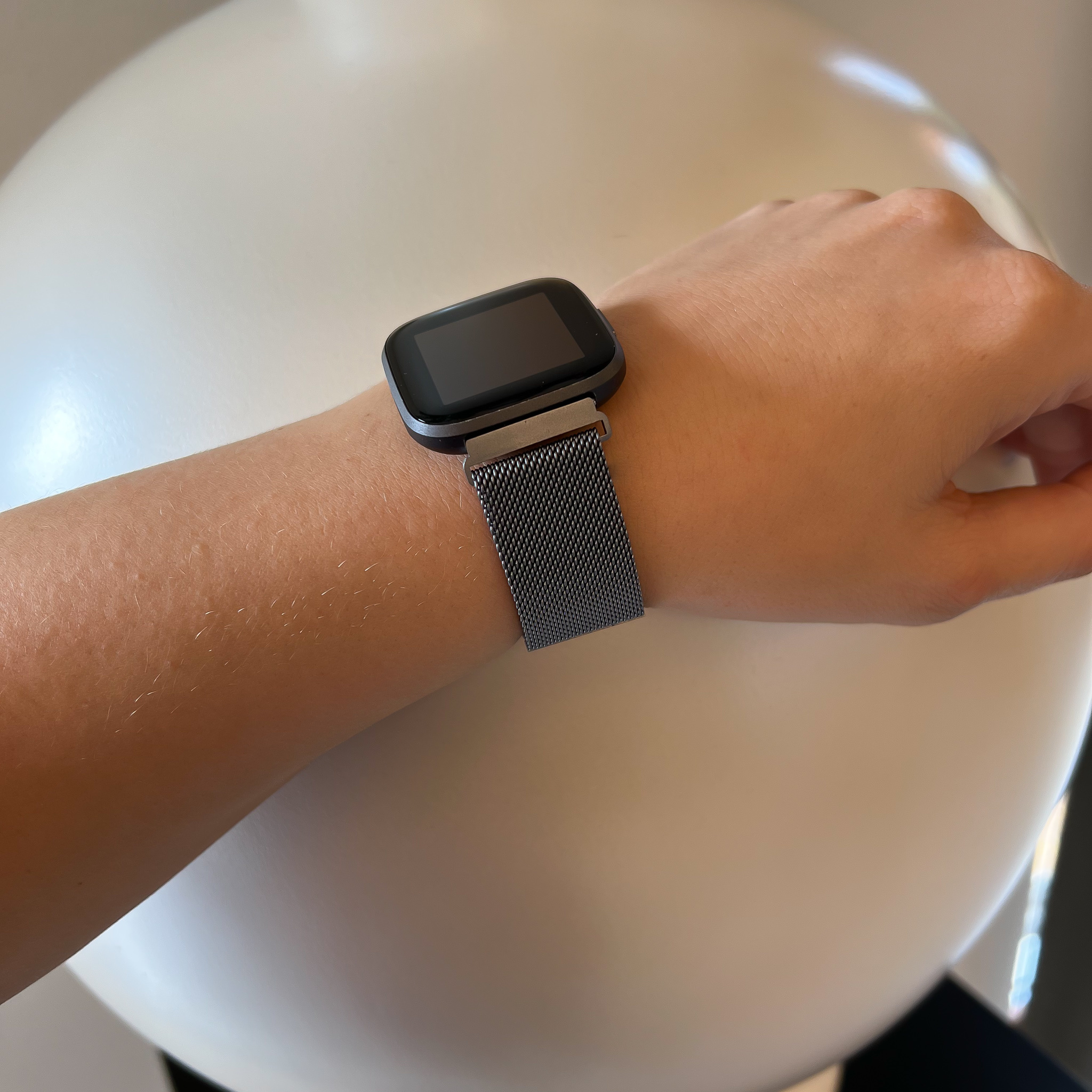 Fitbit Versa milanese band - space gray