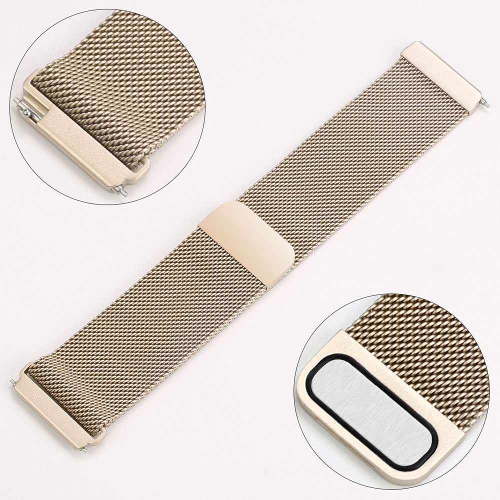 Fitbit Versa milanese band - champagne