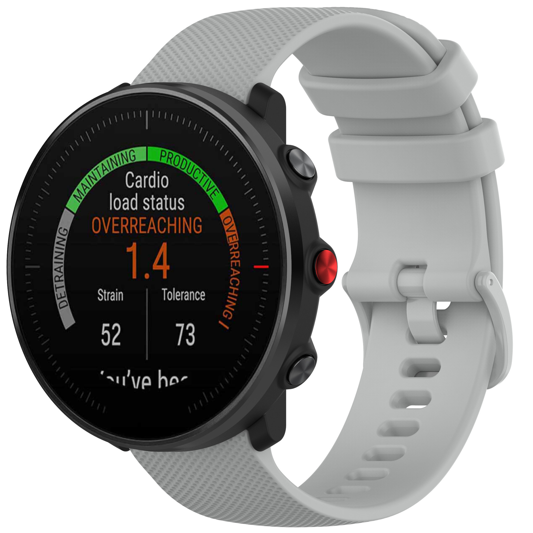Polar Vantage M / Grit X sport gesp band - grijs