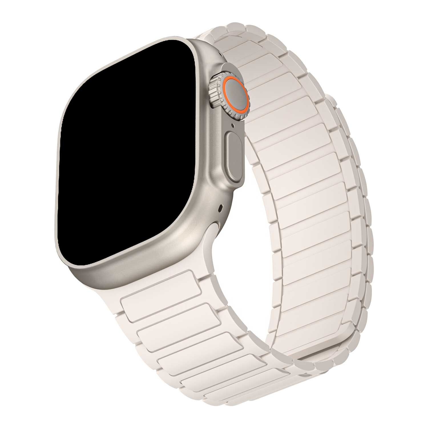 Apple Watch band Zyro – siliconen – sterrenlicht